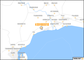 map of Kambara