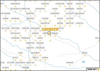 map of Kambara