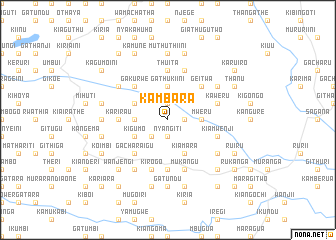 map of Kambara