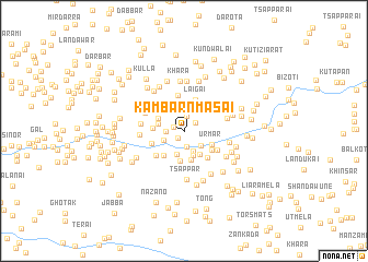 map of Kambar Nmasai