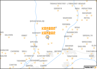 map of Kambar