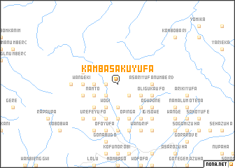 map of Kambasakuyufa