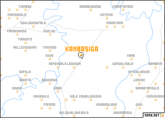 map of Kambasiga