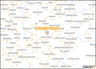 map of Kambatahun