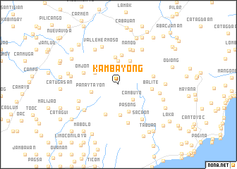 map of Kambayong