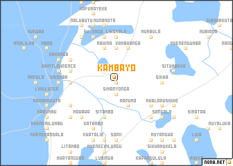 map of Kambayo