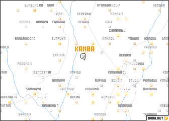 map of Kamba