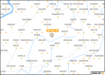 map of Kamba