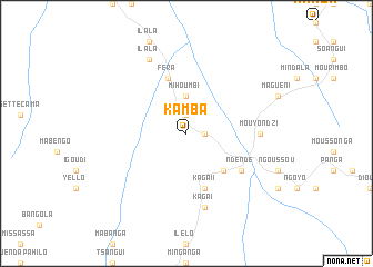 map of Kamba