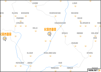 map of Kamba