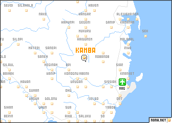 map of Kamba