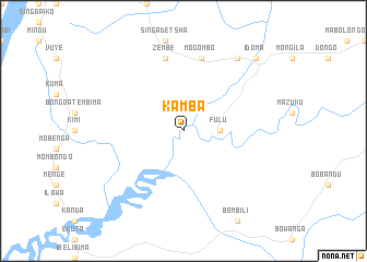 map of Kamba