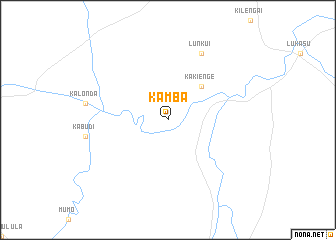 map of Kamba
