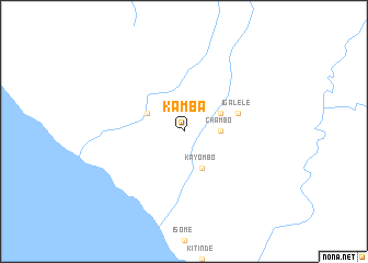 map of Kamba