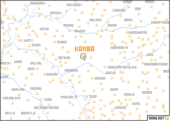 map of Kamba