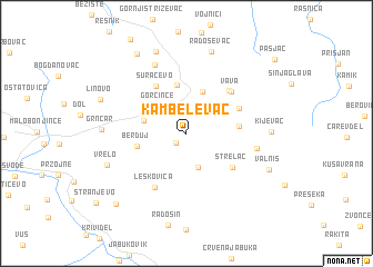 map of Kambelevac