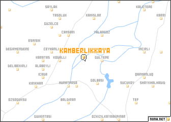 map of Kamberlikkaya