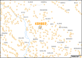 map of Kamber