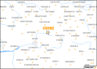 map of Kambe