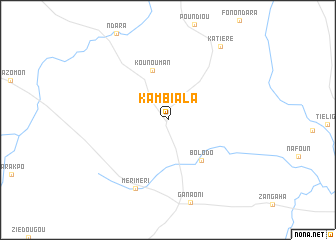 map of Kambiala