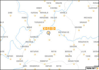 map of Kambia