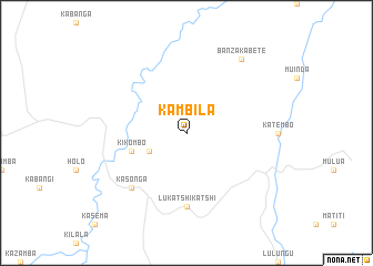 map of Kambila