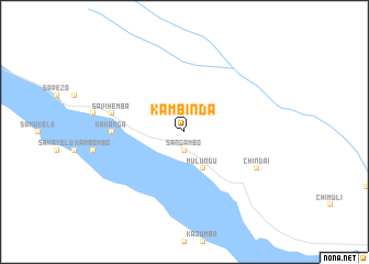 map of Kambinda