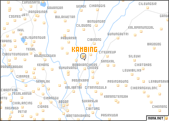 map of Kambing
