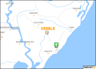 map of Kambla