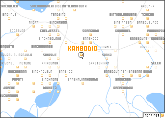 map of Kambodio