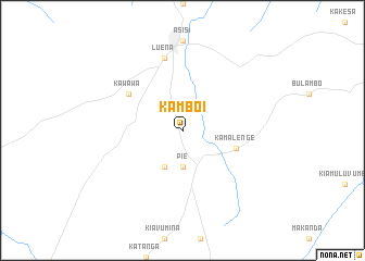 map of Kamboi