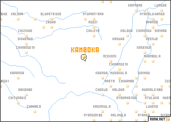 map of Kamboka