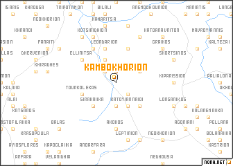 map of Kambokhórion