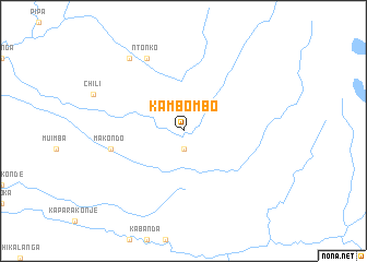 map of Kambombo