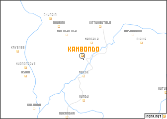 map of Kambondo