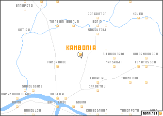map of Kambonia