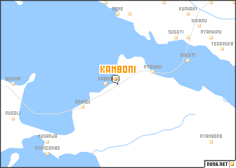 map of Kamboni
