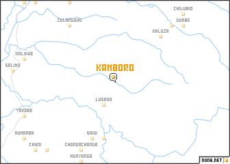 map of Kamboro