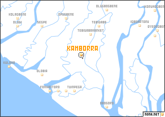 map of Kamborra