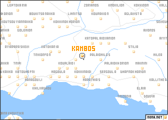 map of Kámbos