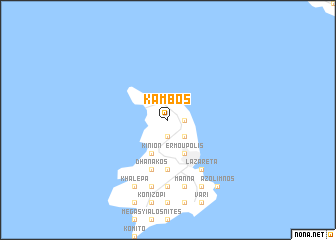 map of Kámbos