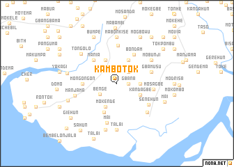 map of Kambotok