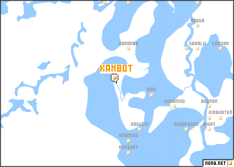 map of Kambot