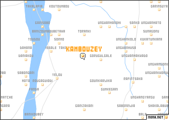 map of Kambouzey