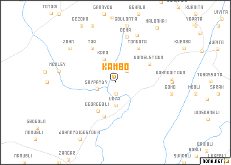 map of Kambo