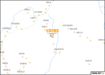 map of Kambo