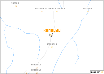 map of Kambuju