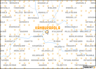 map of Kamburapola