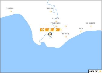 map of Kamburiami