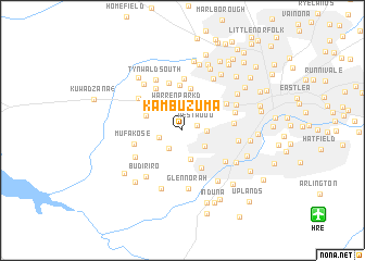 map of Kambuzuma